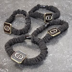 Set Of Four Black Hair ties New without Tags